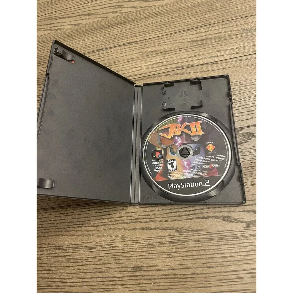 Jak II (Sony PlayStation 2) PS2 Video Game Black Label Tested Working